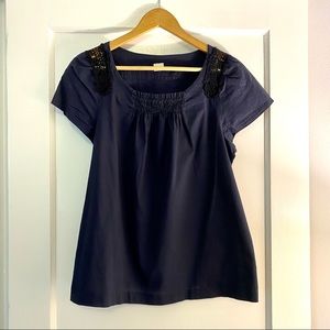 J. Crew Navy Tunic Size S